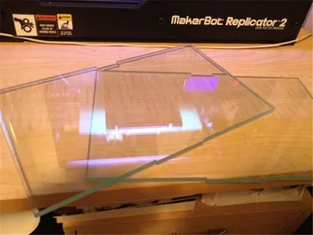 Funssor Replicator 2 borsilikāta stikla plāksnes 8mm biezums veidot plāksnes 287X171MM Rūdītā stikla celtniecības gulta