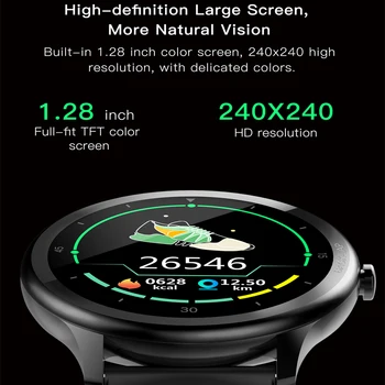 G28 Smart Skatīties IP68 Ūdensnecaurlaidīga Sievietes Vīrieši Smart Skatīties Sports Fitness Tracker Smartwatch sirdsdarbība Pedometrs Ios Android