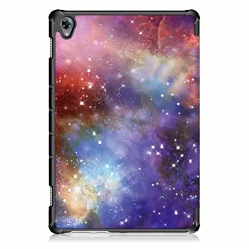 Gadījumā Huawei Mediapad M6 10.8 2019 Slim Saliekamais Stends Tablet Vāks Huawei Mediapad M6 10.8