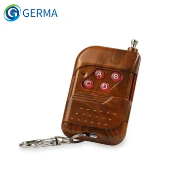 GERMA 433mhz Bezvadu Tālvadības Mācību Kods RF Raidītāju Universālais Smart Home Vārti, Garāžas Elektriskā Durvju Atslēgu Fob