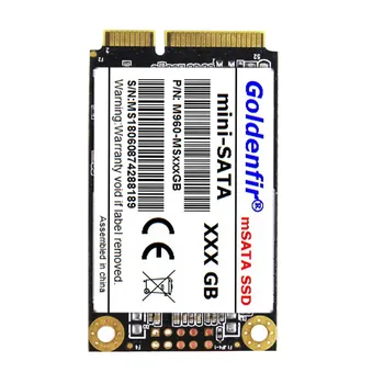 Goldenfir SSD msata 256 GB mini grūti Cieto Disku mini diska 256 GB mini pc