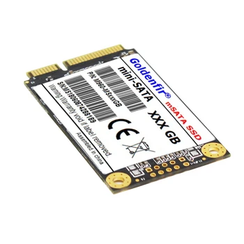 Goldenfir SSD msata 256 GB mini grūti Cieto Disku mini diska 256 GB mini pc