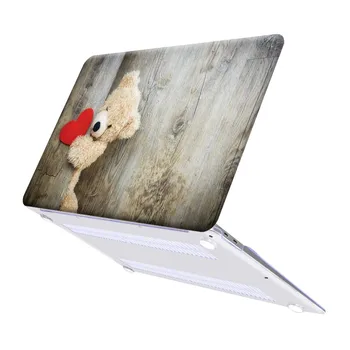 Grūti Laptop Case for Macbook Air 13 A2337 2020. Gadam A2338 M1 Čipu Pro 13 15 A2289 Jaunu Touch Bārs, Gaisa 11/Pro 16 A2141 Korpusa Vāka