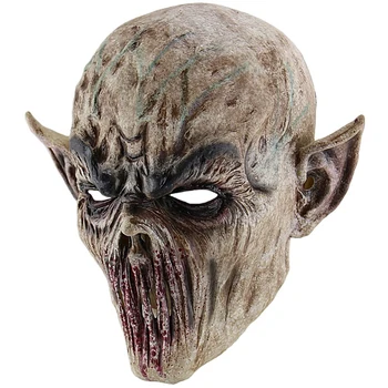 Halloween Asiņaini Biedējošu Šausmu Maska, Pieaugušo Zombiju Maska, Lateksa Kostīms Puse Pilnu Galvu Cosplay Masku Masku Aksesuāri