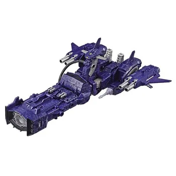Hasbro Transformers Aplenkuma Cybertron Vadība Leader Shockwave Transformācijas Desformation Robotu Rīcības Attēls Bērniem Modelis Rotaļlietas