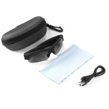 HD 1080P Saulesbrilles ar Kameru, Maināmu Polarizēta-lēcas Video Ieraksti Sporta Saulesbrilles Mini Videokamera Briļļu Kamera