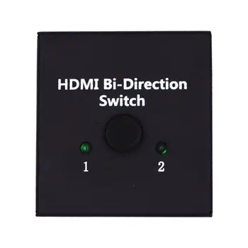 HDMI 2.0 Bi - virziena Smart Komutatoru 2x1 1x2 Ultra HD (4K Divvirzienu 2.0 HDMI Slēdzis Hub HDCP 3D 1080p 4K Izšķirtspēja HDCP