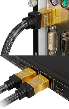 HDMI HDMI Cavo di 1 m, 2 m, 3 m, 5 m, 10 m Maschio a Maschio di Alta HDMI 4 K 3D 1080 P Tablete Videocamera MP4 DVD