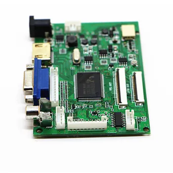 HDMI+VGA+ 2AV+Audio 40pin 50pin LCD Vadītāja Kontrolieris Valdes Komplekts Panelis CLAA070ND02/EJ070NA02/AT070TNA2 V. 1 1024*600