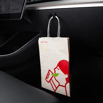 Heenvn Model3 Auto Sēdekļa Pagalvi Āķis piemērots Tesla Model 3 S X Y Pakaramais Piederumu Turētājs Auto Accessorie Par Tesla model trīs