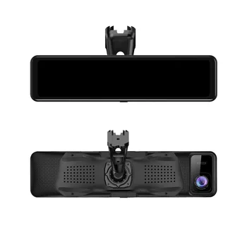 HGDO H60 Super HD, 2K 1440P Auto DVR Huawei Hisilicon PASŪTOT Automašīnu Kamera Dash Cam Video Ieraksti Atpakaļskata Spogulī, Sekretāra, ar Mount