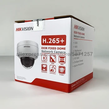 Hikvision angļu versija DS-2CD2143G0-SV 4Mp POE IS dome WDR Fiksētā Dome Tīkla Kamera ar Build-in Mic