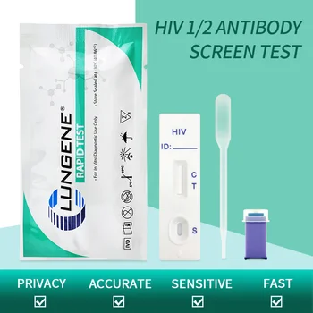 HIV Venerisko Slimību Tests, Ģipša Asins Sloksnes Rīku Medicīnas Seksuāli transmisīvajām Slimībām, Asins teststrēmeļu