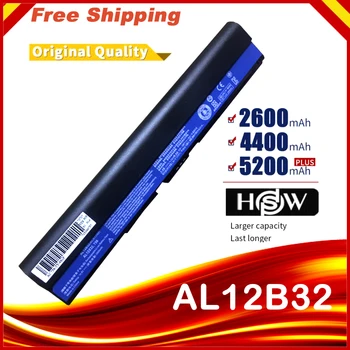 HSW 14.8 V 34wh AL12B32 AL12X32 Akumulatoru Acer One 756 725 C7 C710 Chromebook V5-171 V5-121 V5-131 AL12B72 AL12B31 fastshipping