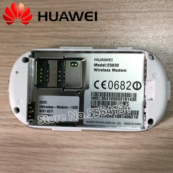 HUAWEI E5830 3G mobilo WiFi Router Hotspot kabatas ar SIM kartes slots（Atslēgt）