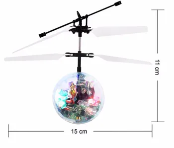 Ieteikt Indukcijas Lidot Flash Bumbu Rotaļlietas, Tālvadības pults RC Helikopters Lido Quadcopter Dūkoņa Bērniem Rotaļlietas Pasaku Lelle Labākās Dāvanas