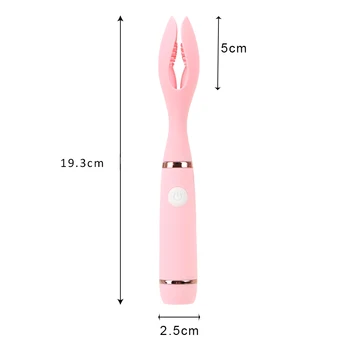 IKOKY Klitora Klipu Vibrators Seksa Rotaļlieta Sievietēm, Pāriem, Dzelksnis Massager 10 Ātrumu Dildo G spot Stimulators Masturbācija