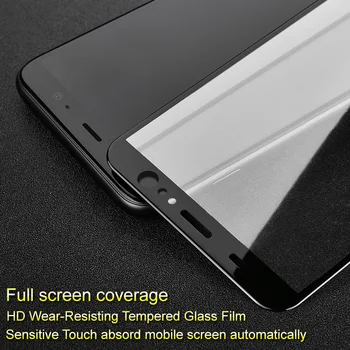 Imak Pro+ Screen Protector For HTC U11 Plus Stikla U11+ Rūdīts Stikls Pilnībā Segtu HTC U11Plus Filmu 9H Pilns Pārklājums Stikla
