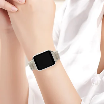 Immitation Keramikas Watchband par Apple iWatch Skatīties Series 5 4 3 2 1 44mm 42mm 40mm 38mm Grupa Sveķi Delnas Siksniņu, Jostu, Rokassprādzi
