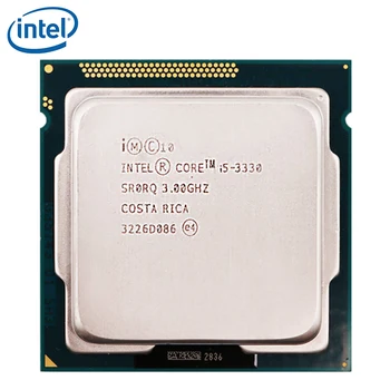 Intel Core i5 3330 i5-3330 Procesors 77W 6M Cache 3.0 GHz LGA 1155 CPU darba pareizi PC Datora Desktop CPU