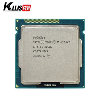 Intel Xeon E3 1230 V2 3.3 GHz SR0P4 8M Četrkodolu LGA 1155 CPU E3 1230V2 Procesors cpu