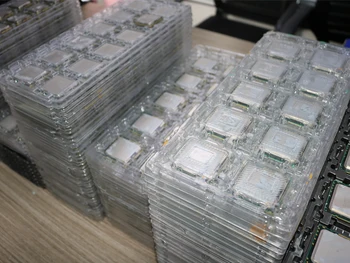 Intel Xeon X3430 8M Cache Quad Core 2.4 GHz, 95W LGA 1156 CPU Desktop darba Galddatoru Procesoru pārbaudīta strādā