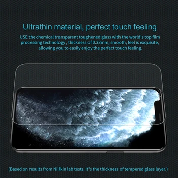 IPhone 12 Rūdīts Stikls H+ Pro Anti-sprādziena 0.33 mm, ar Aizsargājošu Plēvi, Lai iPhone12 Mini Pro, Max Ekrāna Aizsargs Nillkin