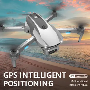 Ir 2021. K60 PRO Profesionālās Fotogrāfijas Drones GPS Locīšanas 1-Ass Gimbal 6K HD Kameras RC Dūkoņa Quadrocopter Brushless Gaisa kuģa