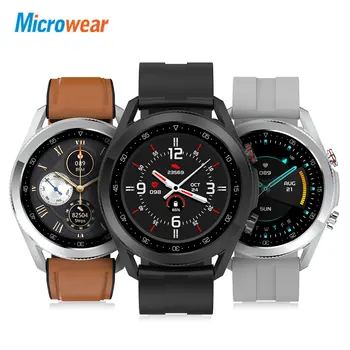 Ir 2021. Microwear L19 Smart Skatīties IP68 Ūdensnecaurlaidīga EKG Bluetooth Zvanu asinsspiediens, Sirdsdarbības Fitnesa Tracker Smartwatch L15 L16