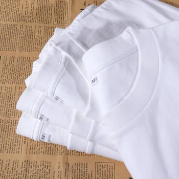 Ir 2021. tīras kokvilnas vienkrāsainu vīriešu un sieviešu īsām piedurknēm T-krekls balts kokvilnas Ami haki vīriešu zemāko krekls jūra