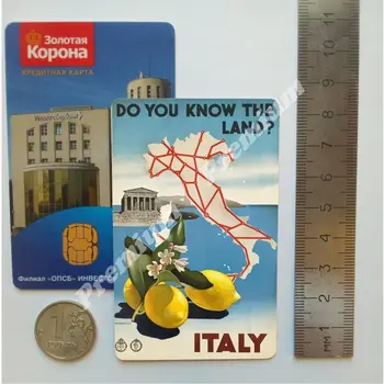 Itālija suvenīru magnēts vintage tūrisma plakāts