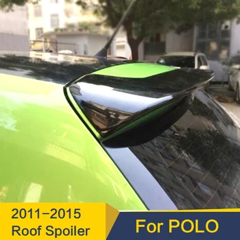 Izmantot Volkswagen POLO Jumta Spoilers 2011-Year Aizmugurējā Spārna Spoileris Automobiļu Apdare Ar Krāsu, Automašīnu Pielāgošanas Piederumu