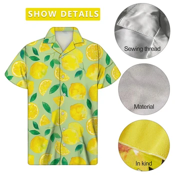 Jackherelook Plus Lieluma Vīriešu Apģērbu Kubas Guayabera Krekli Vīriešu Velosipēds Vintage Print Vasaras Topi ar Īsām Piedurknēm Havaju Krekls