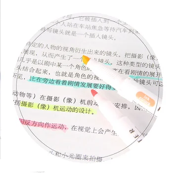Japāņu kancelejas dubultā galvas rasējums ķeburs pildspalva mācību priekšmetus, marķieri, marķieri, pildspalvas, zīmuļi, rakstot piegādes colores