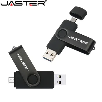 JASTER karstā modes Mobilo datoru divējāda lietojuma Pagriezt 2.0 OTG Ārējās Storag memory stick bezmaksas piegāde 4GB/8GB/16GB/32GB/64GB