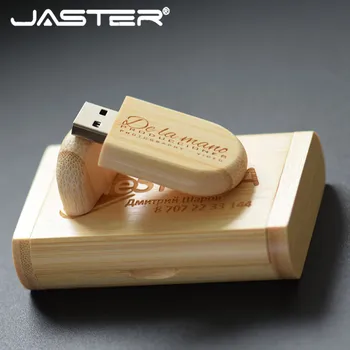 JASTER koka usb flash drive, memory stick pen drive 4gb 8gb 16gb 32gb pendrive u diska vairumtirdzniecība