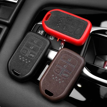 Jaunas auto tālvadības atslēgu fob uz lietu īpašniekam, lai aizsargātu Honda Accord, Civic 2018 2019 Odyssey CRV Izmēģinājuma HRV Vezel Pilsētas keyless ierakstu