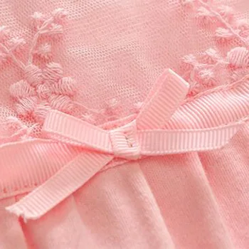 Jaundzimušo Mana Pirmā Dzimšanas dienas Princese Apģērbu Komplekti Kokvilnas Meitene Romper+Cepure 2GAB Ruffles Dekoru Pavasara AutumnToddler Tērpiem