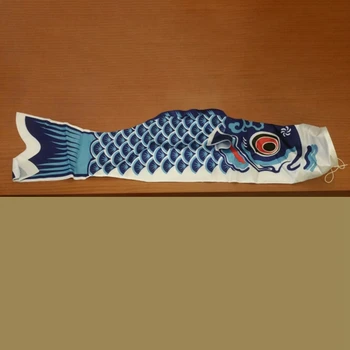 Jauno Japānas Karpas Windsock Streamer Zivju Karoga Kite Karikatūra Zivju Krāsains Windsock Karpas, Vēja Zeķes Karoga Koinobori 100cm