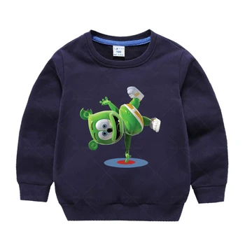 Jauno Modes kids T-krekls Sveķains Lāči Drukāt Gadījuma Atdzist sporta krekls Rudenī un ziemā, zēni un meitenes džemperis