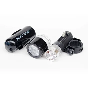 Jauns 5 LED Lukturīti, Velosipēdu Rokturi-Bārs, Velosipēdu Lāpu Zibspuldzes Gaismas XD88