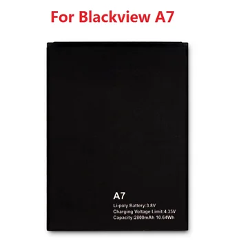 Jauns Blackview A7 2800mAh Akumulators Atpakaļ uz Augšu Akumulatoru Nomaiņa Blackview A7 Dual Smart Tālruni