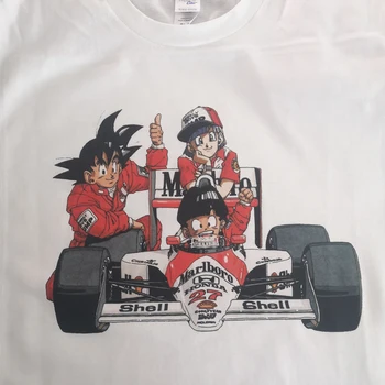 Jauns Retro Unikālo Dizainu, Vīriešu T Krekls Auto Fani, Topi Atdzist Tees Mana Mīļākā Vadītāja Ayrton Senna