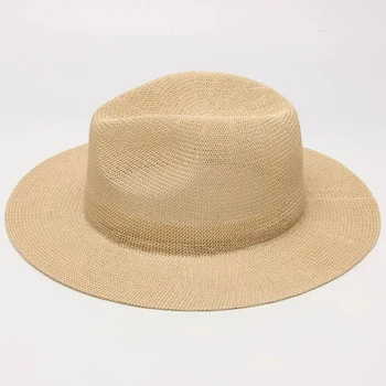Jauns vasarā saules cepuri gadījuma vīrieši sievietes salmu cepures Elpojošs savvaļas tūrisma beach klp sunhat salmu sieviešu āra pludmales saules cepures