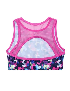 Jaunu Bērnu, Meiteņu Drēbes, Vingrošana Dancewear Apģērbs Digital Print bez Piedurknēm Acs Racerback Tvertnes Kultūraugu Top ar Legingiem Bikses
