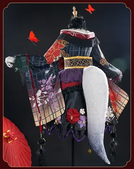 Jaunu Krāšņs Nikki Spīd Nikki Cosplays Fox Mikki Cosplay Kostīmu kimono kleita sieviete