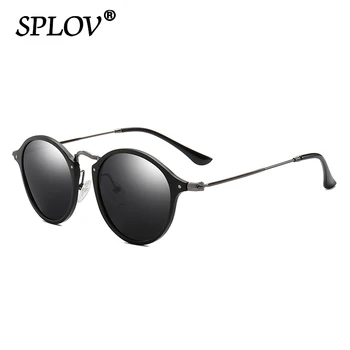 Jaunu Kārtu Polarizētās Vīriešu Saulesbrilles Sieviešu Alumīnija Magnija Rāmis Modes Krāsu Pārklājuma Toņos Viegls Oculos De Sol UV400