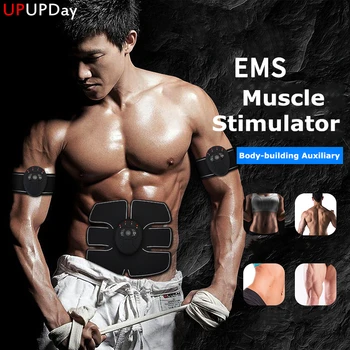 Jaunu Muskuļu Stimulators Vēdera Muskuļu Trenažieris EMS Profesionālās Fitnesa iekārtas Electrostimulation Abs Stimulators Vīrieši Sievietes