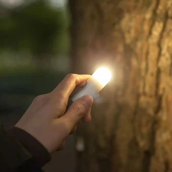 Jaunu Xiaomi Rīta Vēja Āra Ultravieglajiem Magnētisko Iesūkšanas Kabatas Lukturi Kabatas apgaismojums Mini Compact Lampas Uzsver, Ūdensizturīgs