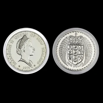 Jaunzēlandes $ 1 1979 Patiesi Oriģinālu Monētu Reāla Izdošanas Kolekcijas Monētu Unc